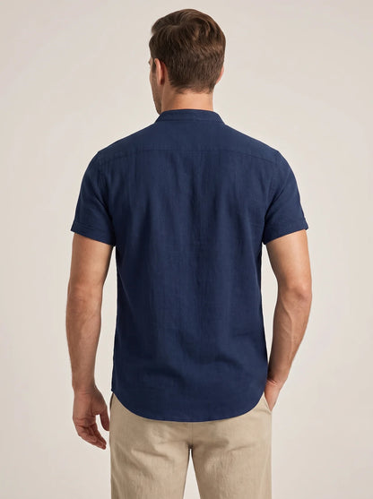 Navy & Tan