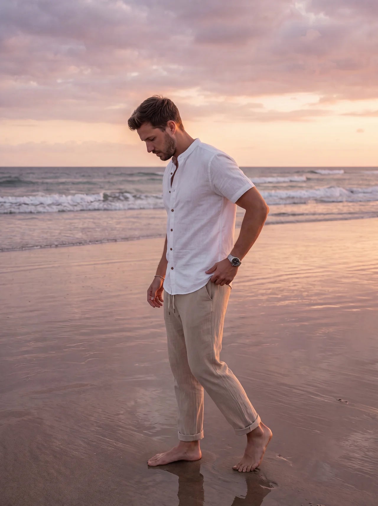 White & Tan